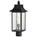 Nuvo Lighting - 60-5995 - One Light Outdoor Post Lantern - Austen - Matte Black
