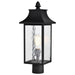 Nuvo Lighting - 60-5995 - One Light Outdoor Post Lantern - Austen - Matte Black
