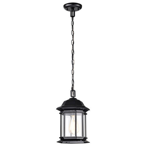 Nuvo Lighting - 60-6117 - One Light Outdoor Hanging Lantern - Hopkins - Matte Black