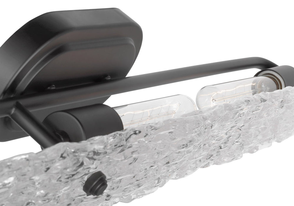 Nuvo Lighting - 60-7813 - Three Light Vanity - Glacier - Matte Black