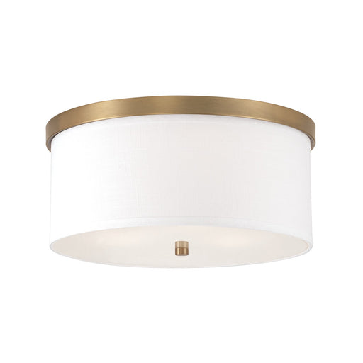 Capital Lighting - 2015AD-480 - Three Light Flush Mount - Midtown - Aged Brass