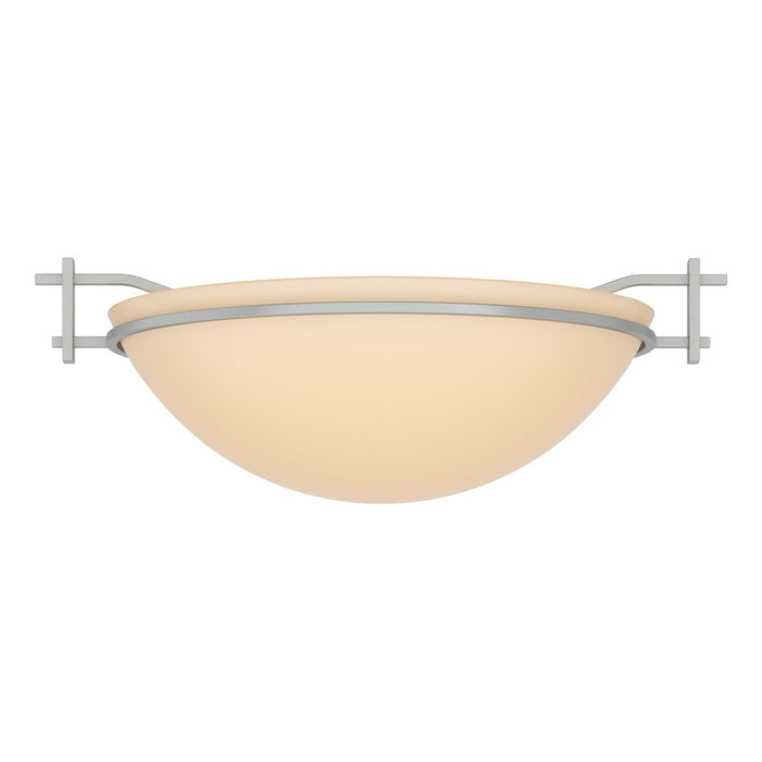 Hubbardton Forge - 124251-SKT-82-SS0045 - One Light Semi-Flush Mount - Moonband - Vintage Platinum