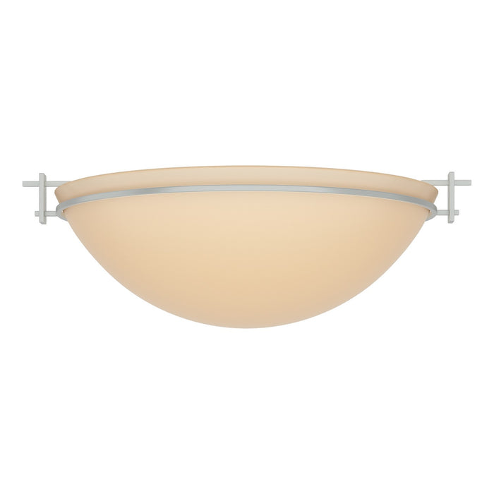 Hubbardton Forge - 124252-SKT-82-SS0050 - Three Light Semi-Flush Mount - Moonband - Vintage Platinum