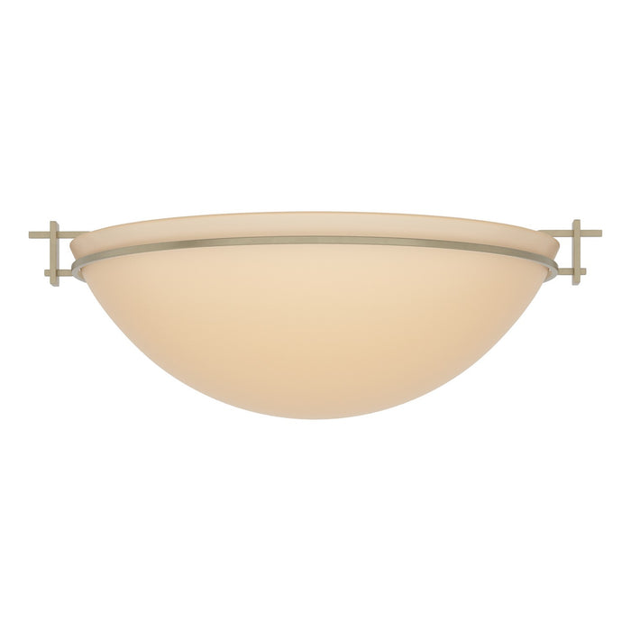 Hubbardton Forge - 124252-SKT-84-SS0050 - Three Light Semi-Flush Mount - Moonband - Soft Gold