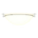 Hubbardton Forge - 124252-SKT-85-GG0050 - Three Light Semi-Flush Mount - Moonband - Sterling