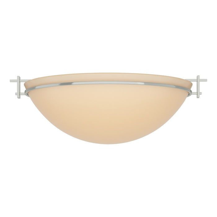 Hubbardton Forge - 124252-SKT-85-SS0050 - Three Light Semi-Flush Mount - Moonband - Sterling