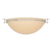 Hubbardton Forge - 124252-SKT-85-SS0050 - Three Light Semi-Flush Mount - Moonband - Sterling