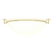 Hubbardton Forge - 124252-SKT-86-GG0050 - Three Light Semi Flush Mount - Moonband - Modern Brass