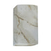 Justice Designs - CER-0925W-STOC - Lantern - Ambiance - Carrara Marble