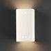 Justice Designs - CER-0925W-WHT - Lantern - Ambiance - Gloss White