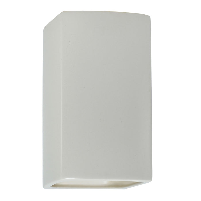 Justice Designs - CER-0950-MAT-LED1-1000 - LED Lantern - Ambiance - Matte White