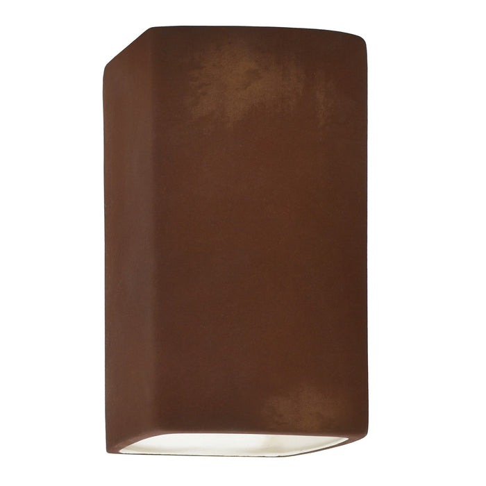 Justice Designs - CER-0950-RRST - Lantern - Ambiance - Real Rust