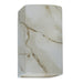 Justice Designs - CER-0950-STOC-LED1-1000 - LED Lantern - Ambiance - Carrara Marble
