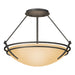 Hubbardton Forge - 124422-SKT-20-SS0047 - Two Light Semi-Flush Mount - Tryne - Natural Iron