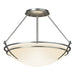 Hubbardton Forge - 124422-SKT-82-GG0047 - Two Light Semi-Flush Mount - Tryne - Vintage Platinum