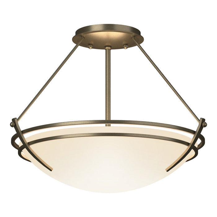 Hubbardton Forge - 124422-SKT-84-GG0047 - Two Light Semi-Flush Mount - Tryne - Soft Gold