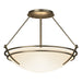 Hubbardton Forge - 124422-SKT-84-GG0047 - Two Light Semi-Flush Mount - Tryne - Soft Gold