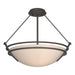 Hubbardton Forge - 124432-SKT-20-SS0020 - Three Light Semi-Flush Mount - Tryne - Natural Iron