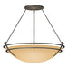 Hubbardton Forge - 124442-SKT-20-SS0054 - Three Light Semi-Flush Mount - Tryne - Natural Iron