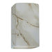 Justice Designs - CER-0950W-STOC - Lantern - Ambiance - Carrara Marble