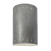Justice Designs - CER-0990-ANTS-LED1-1000 - LED Lantern - Ambiance - Antique Silver