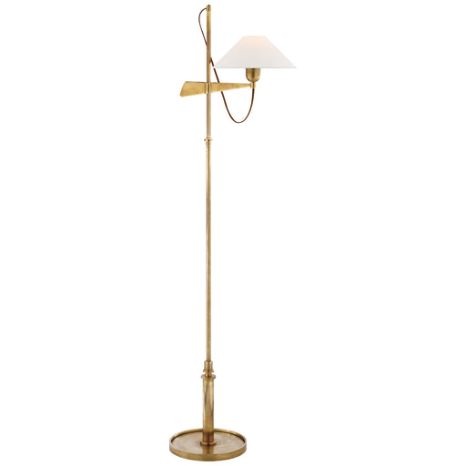 Visual Comfort Signature - SP 1505HAB-L - One Light Floor Lamp - Hargett - Hand-Rubbed Antique Brass