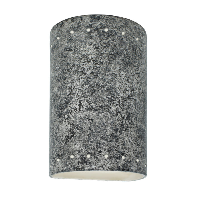 Justice Designs - CER-0990-GRAN - Lantern - Ambiance - Granite