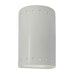 Justice Designs - CER-0990-MAT-LED1-1000 - LED Lantern - Ambiance - Matte White