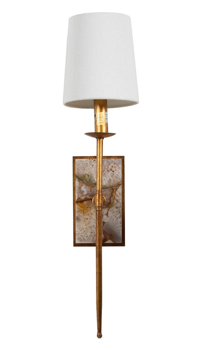 Gabby - SCH-155760 - One Light Wall Sconce - Garnet - Gilded Gold