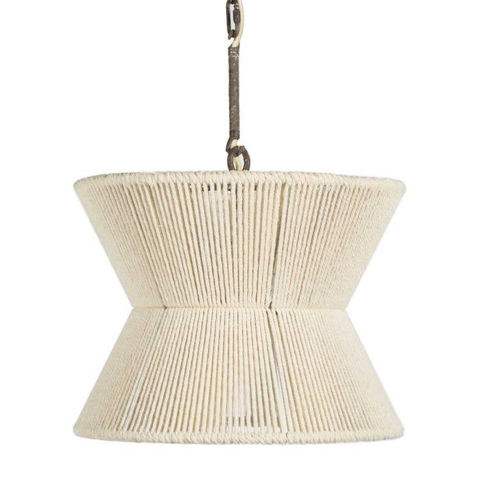 Gabby - SCH-158370 - One Light Pendant - Gordon - White Cotton Rope|Rust