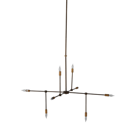 Gabby - SCH-166025 - Eight Light Chandelier - Lanier - Antique Brass|Matte Bronze