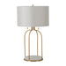 Gabby - SCH-169085 - One Light Table Lamp - Joan - Brass|White Linen