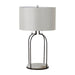 Gabby - SCH-169090 - One Light Table Lamp - Joan - Antique Bronze|White Linen