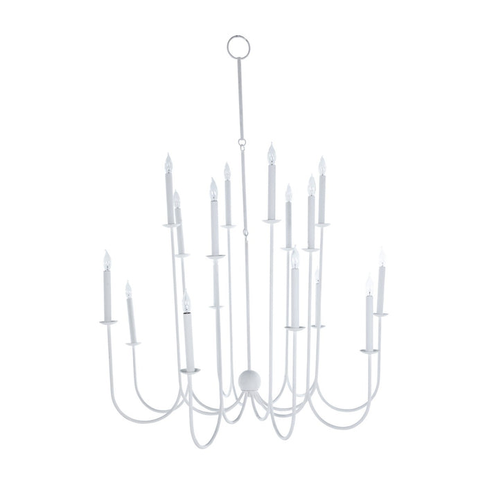 Gabby - SCH-170065 - 16 Light Chandelier - Snow - Plaster White