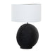 Gabby - SCH-170535 - One Light Table Lamp - Orion - Textured Linen Plaster White Brass