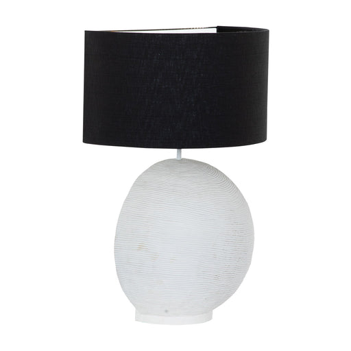 Gabby - SCH-170540 - One Light Table Lamp - Orion - Textured Black Linen|Plaster Black|Brass