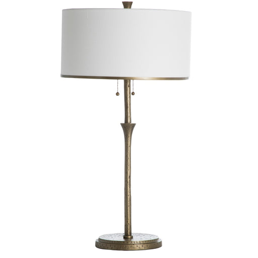 Gabby - SCH-175084 - Two Light Table Lamp - Kent - Feather White Linen|Cast Brushed Silver