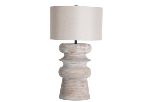 Gabby - SCH-175113 - One Light Table Lamp - Claudius - Light Washed Wood|Venetian Rust