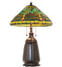 Meyda Tiffany - 194127 - Two Light Table Lamp - Tiffany Dragonfly - Mahogany Bronze