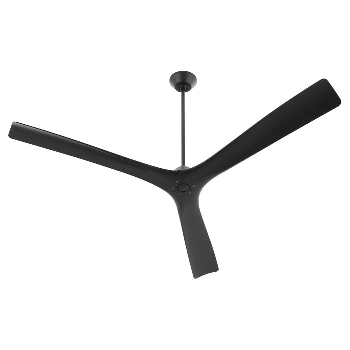 Quorum - 3-121-15 - 72" Ceiling Fan - Mecca - Black