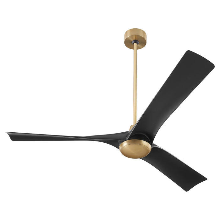 Quorum - 3-123-1540 - 58" Ceiling Fan - Ridley - Aged Brass