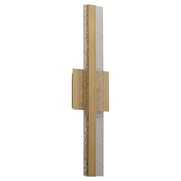 Quorum - 3-5004-40 - LED Vanity - Antares - Aged Brass