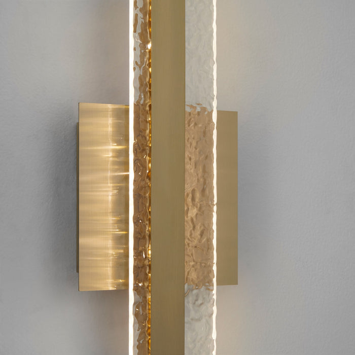 Quorum - 3-5004-40 - LED Vanity - Antares - Aged Brass