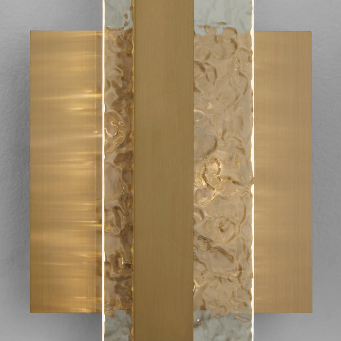 Quorum - 3-5004-40 - LED Vanity - Antares - Aged Brass