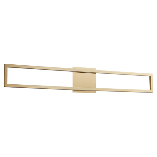 Quorum - 3-5056-40 - LED Vanity - Xanni - Aged Brass