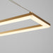 Oxygen - 3-6054-40 - LED Pendant - Xanni - Aged Brass