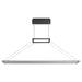 Quorum - 3-6055-15 - LED Pendant - Xanni - Black