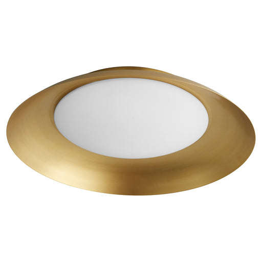 Oxygen - 3-679-40 - LED Ceiling Mount - Bongo - Aged Brass