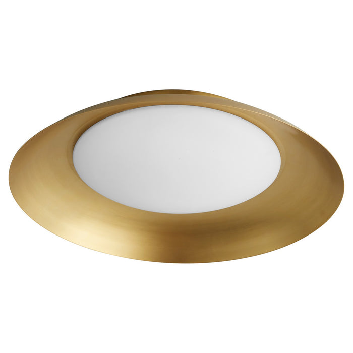 Quorum - 3-679-40 - LED Ceiling Mount - Bongo - Aged Brass