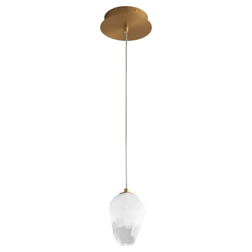 Quorum - 3-809-40 - LED Pendant - Vivo - Aged Brass